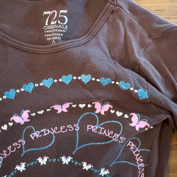 brown long sleeve top - Picture 3 of 3